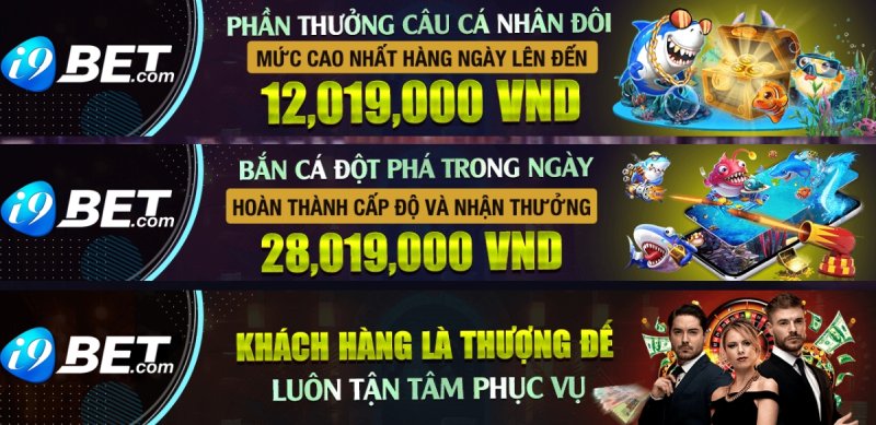 Những chương trình khuyến mãi đáng chú ý của i9bet 100k